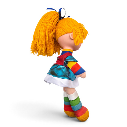 🌈✨Pre-loved Rainbow Brite años 80s 25 cms (segunda mano) Vestido recreado réplica 28