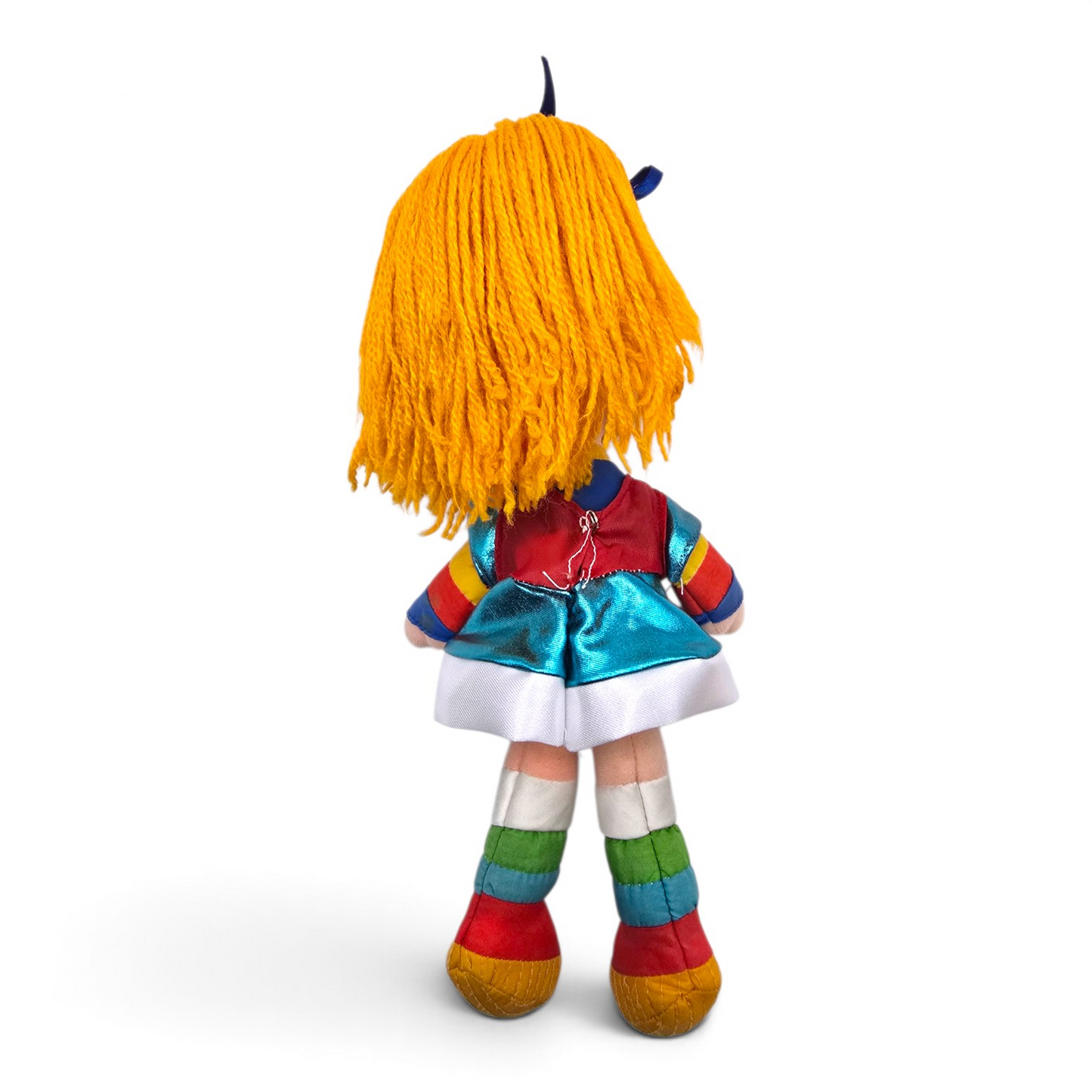 🌈✨Pre-loved Rainbow Brite años 80s 25 cms (segunda mano) Vestido recreado réplica 28