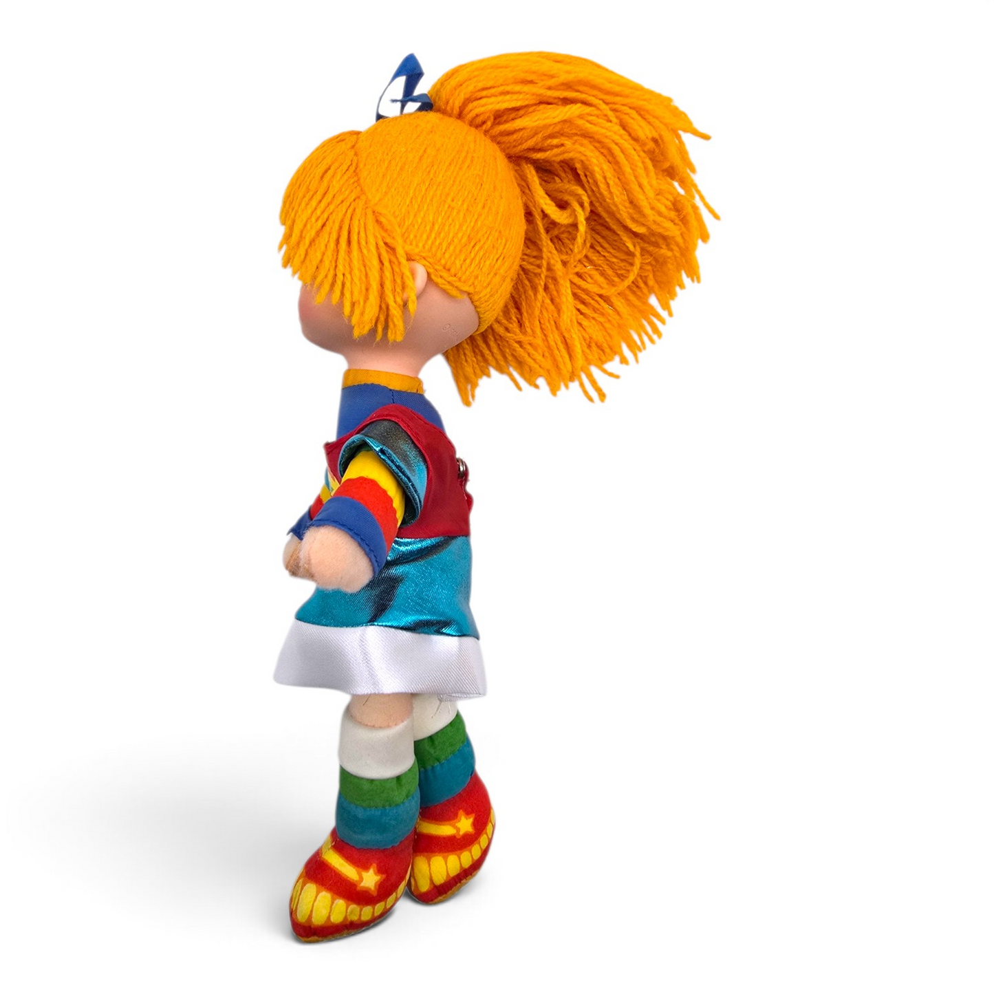 🌈✨Pre-loved Rainbow Brite años 80s 25 cms (segunda mano) Vestido recreado réplica 30