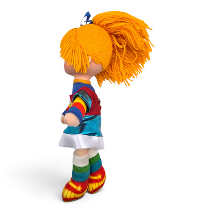 🌈✨Pre-loved Rainbow Brite años 80s 25 cms (segunda mano) Vestido recreado réplica 30