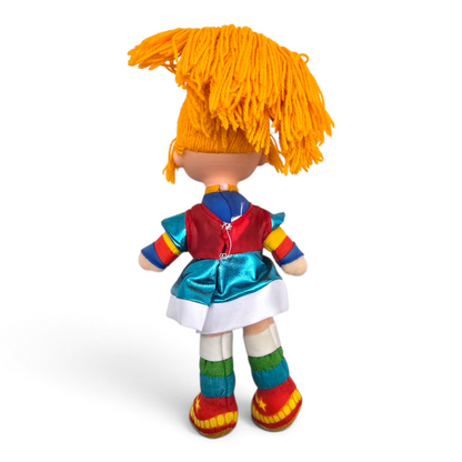 🌈✨Pre-loved Rainbow Brite años 80s 25 cms (segunda mano) Vestido recreado réplica 30