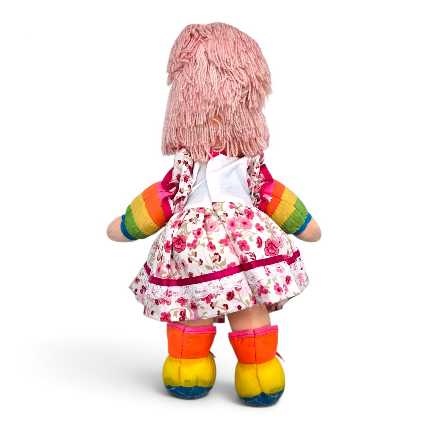 🌈✨Pre-loved Rainbow Brite años 80s Baby Brite 36 cms (segunda mano) con vestido genérico de cortesía #34