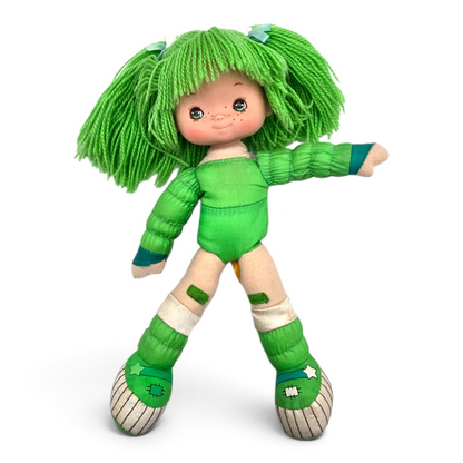 🌈✨Pre-loved Rainbow Brite vintage Patty o'Green Posable 28 cms (segunda mano)  #38