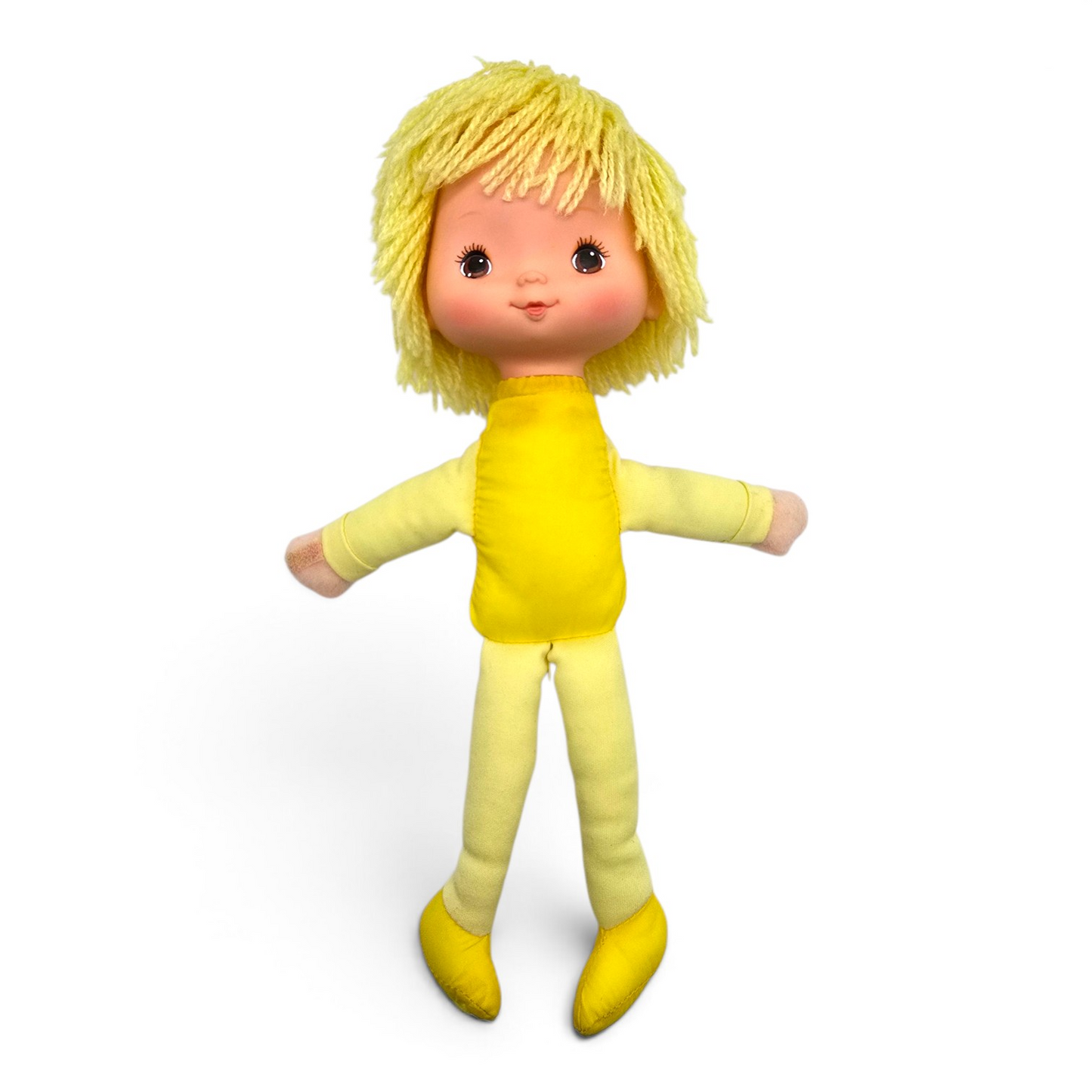 🌈✨Pre-loved Rainbow Brite años 80s Yellow Canary 25 cms (segunda mano) #43