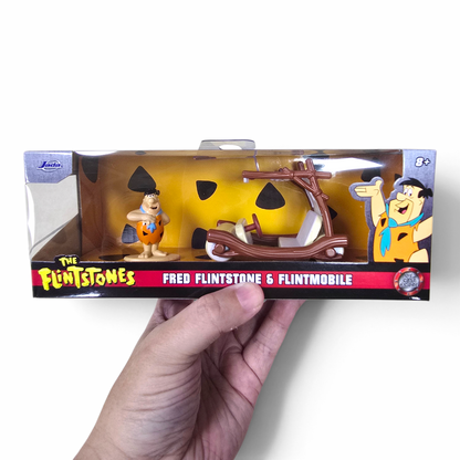 Jada Diecast Escala 1:32 Los Picapiedra Troncomóvil