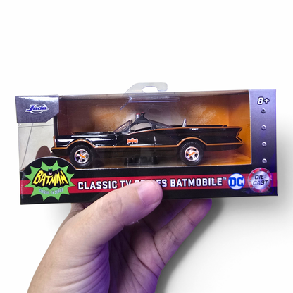 Jada Diecast Escala 1:32 Batimóvil Classic TV Series Negro