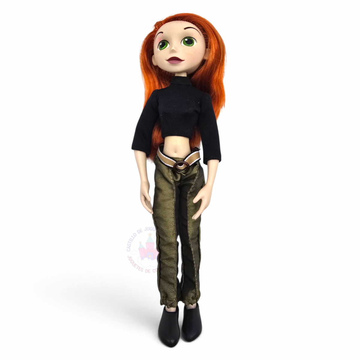 Muñeca Vintage Disney - Usada/Segunda Mano - Con Detalles Estéticos #28 Kim Possible detalle neon en ceja