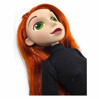 Muñeca Vintage Disney - Usada/Segunda Mano - Con Detalles Estéticos #28 Kim Possible detalle neon en ceja