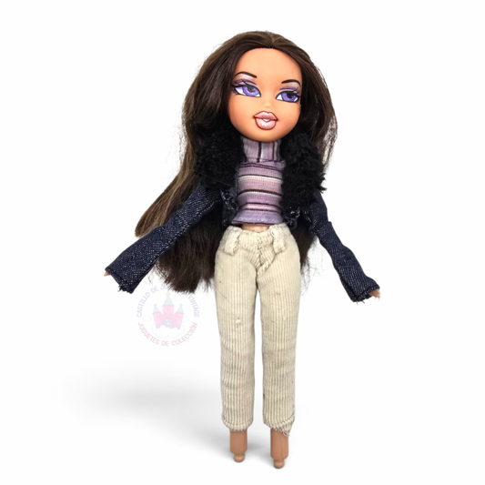 Muñeca Vintage Bratz - Usada/Segunda Mano - Con Detalles Estéticos #25 Wintertime Danna 🚨 Tiene nombre escrito con plumin en la espalda