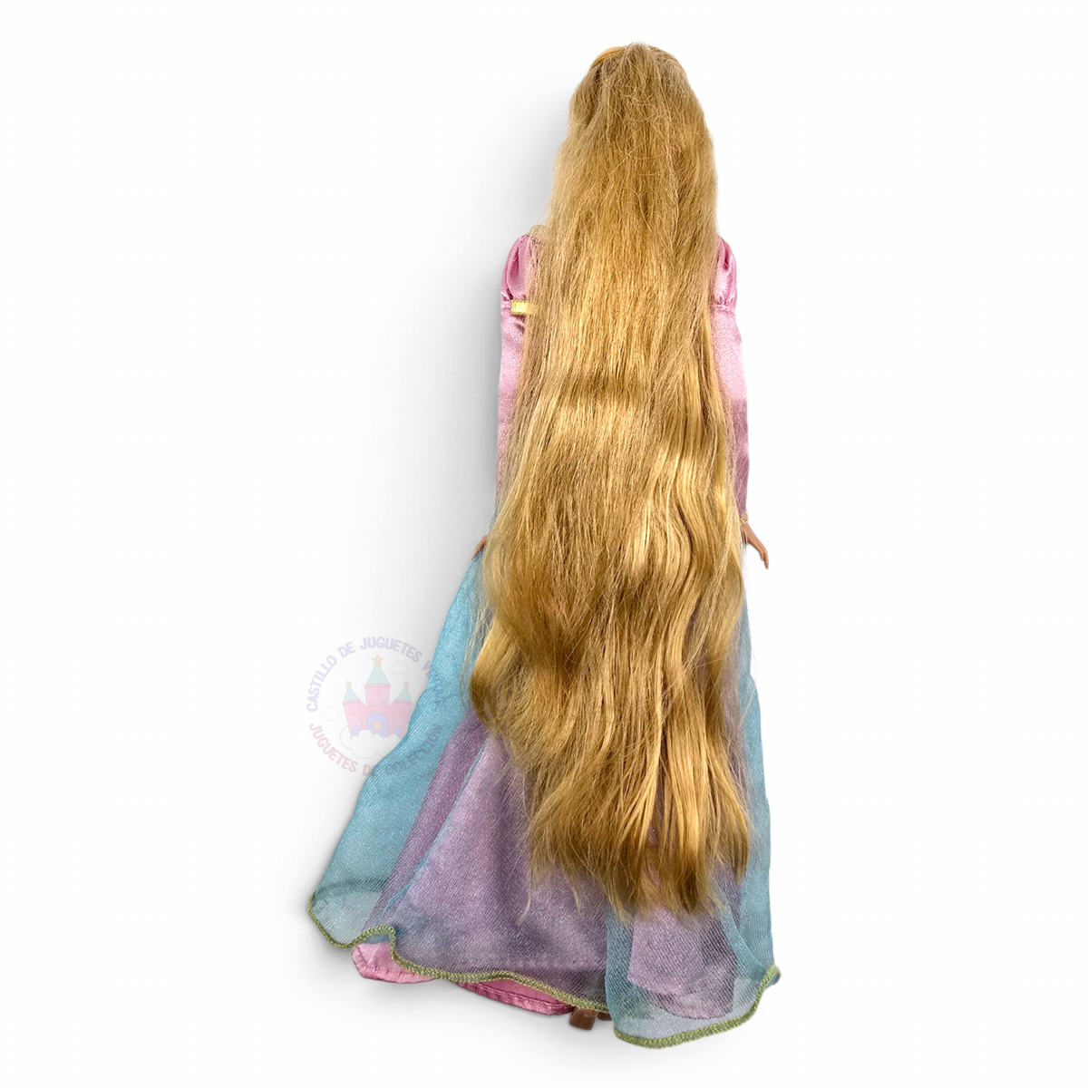 Muñeca Vintage Barbie - Usada/Segunda Mano - Con Detalles Estéticos #31 Rapunzel con vestido pack 🚨 Tiene nombre escrito con plumin en la espalda