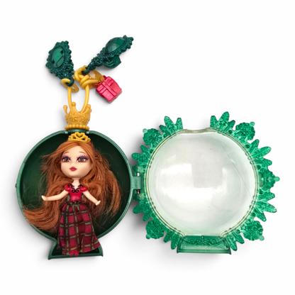 Muñeca Vintage Barbie Peekaboo Petites Club - Pre-Loved ❤️/Segunda Mano #32 Snowflakes Flurries Año 2008 Holiday Joy