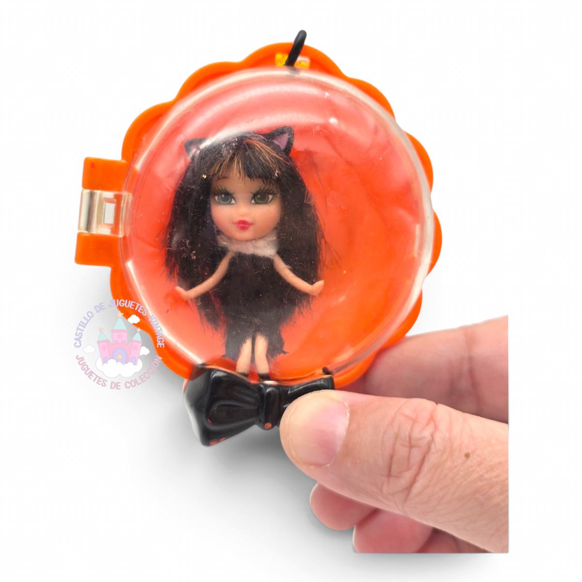 Muñeca Vintage Barbie Peekaboo Petites Club - Pre-Loved ❤️/Segunda Mano #6 Halloween Gato Negro Año 2008