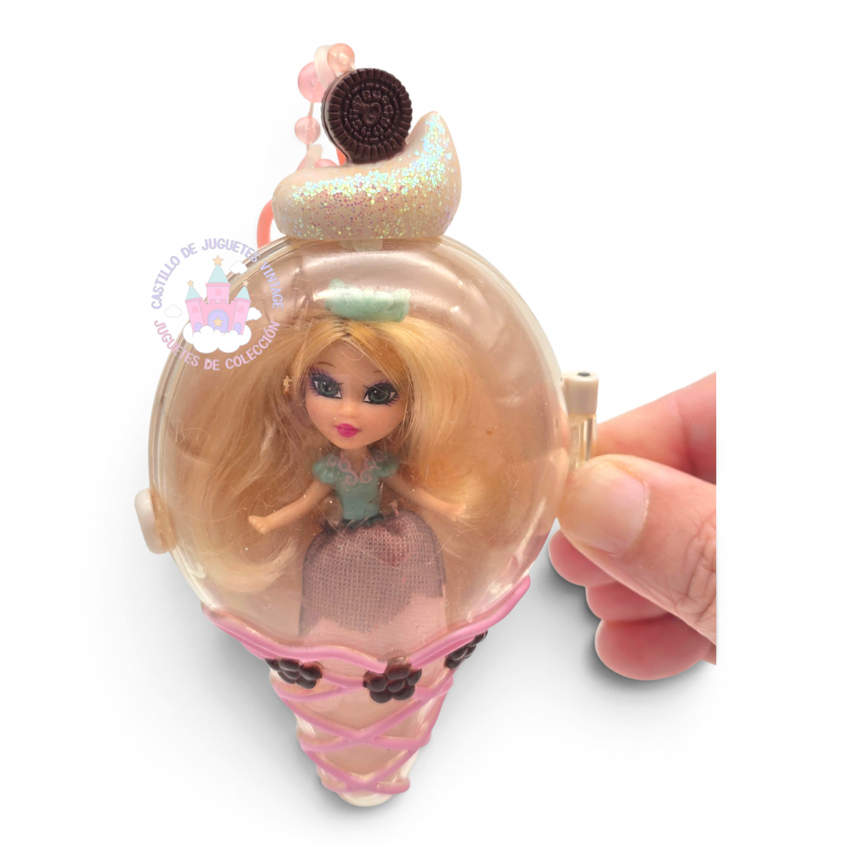 Muñeca Vintage Barbie Peekaboo Petites Club - Pre-Loved ❤️/Segunda Mano #27 Ice Cream Cuties Año 2008 Mint Chip Madison