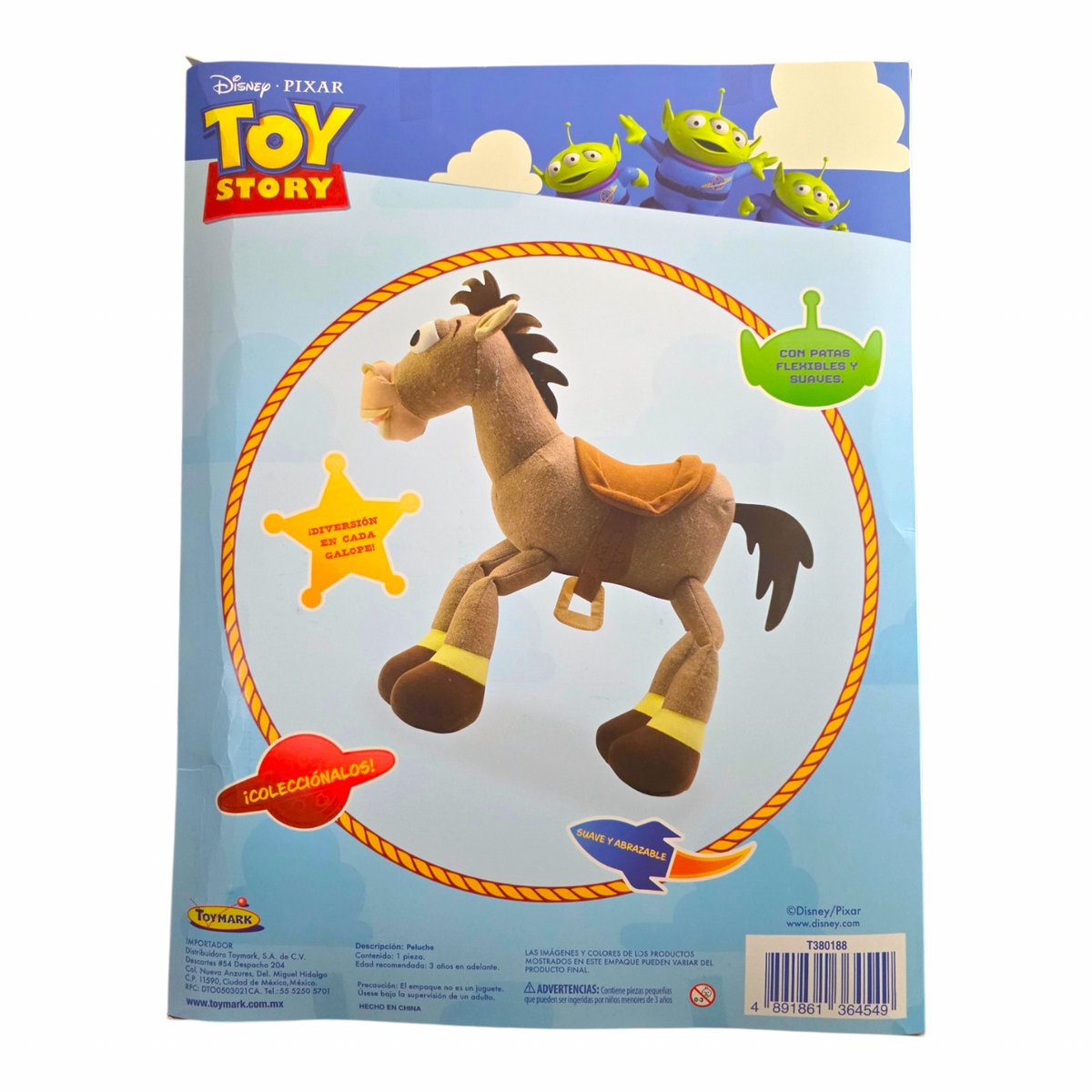 Toy Story - Peluche Tiro al Blanco (Bullseye) 45 cm (Detalles Estéticos en Caja)