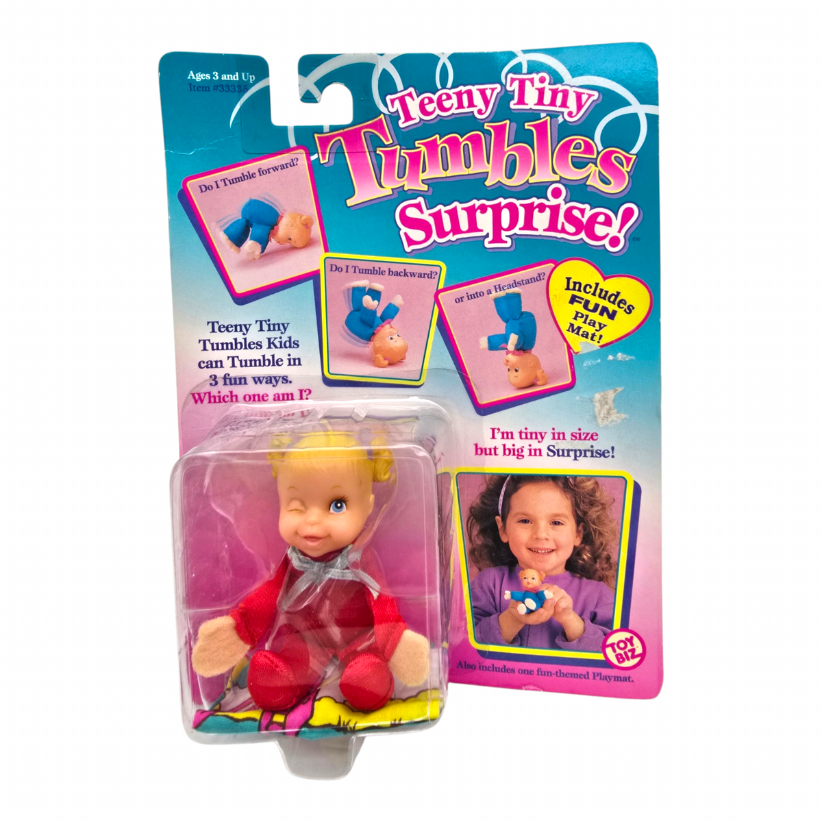 Mini Teeny Tiny Tumbles Surprise Toy Biz 1996 Vintage Mary Marometas