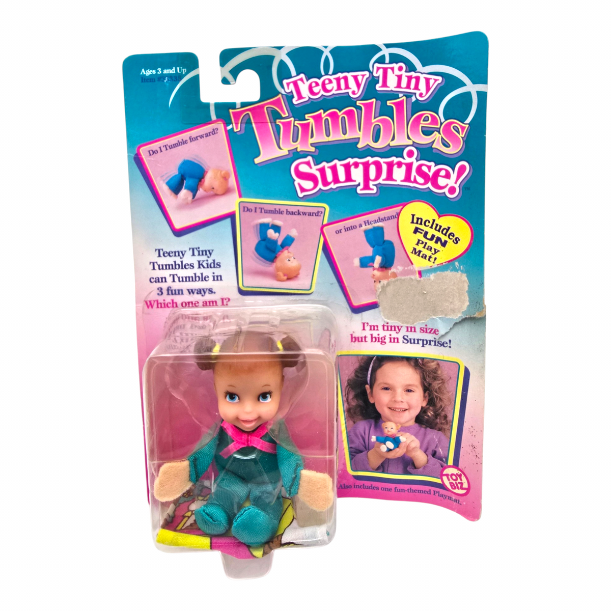 Mini Teeny Tiny Tumbles Surprise Toy Biz 1996 Vintage Mary Marometas