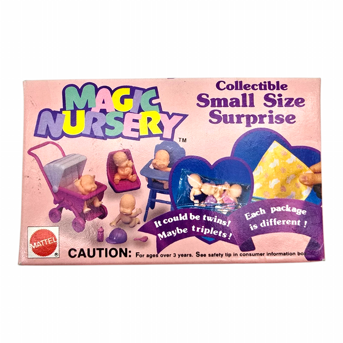 Magic Nursery Mattel Vintage Año 1991 Small Size Surprise Blind box