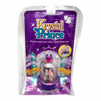 Krystal Princess Príncipe Playskool Vintage Cúpulas de agua con glitter Capelo