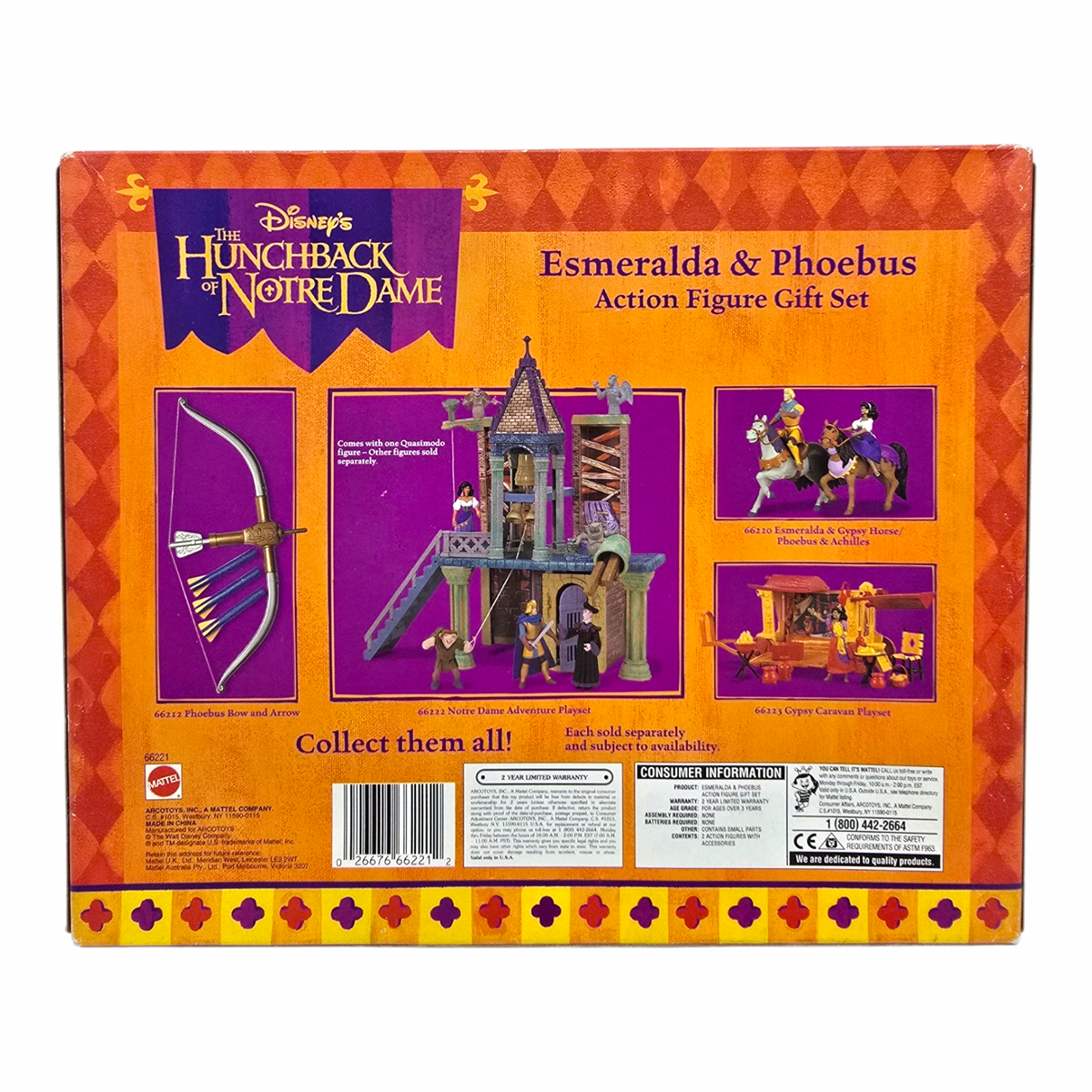 Set de Figuras Vintage - Jorobado de Notre Dame / Hunchback of Notre Dame - Años 90 #3