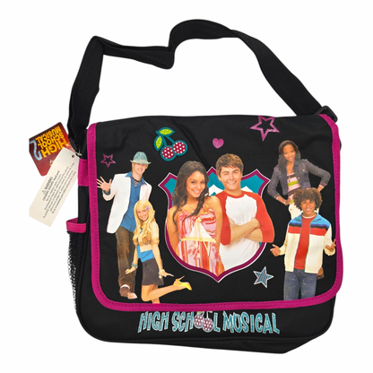 Años 2000s High school Musical Vintage Bolso Messenger bag 33x37 cms aprox escudo cerezas