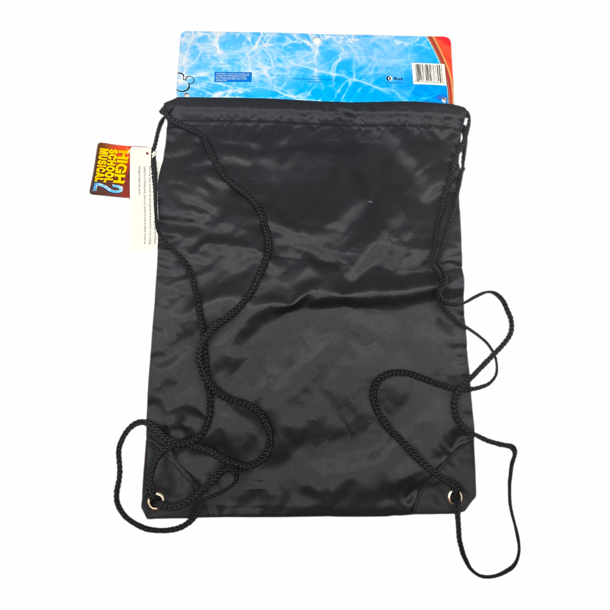 High school musical Vintage años 2000s bolsa saco cuerdas con cierre Grande 45x34 cms aprox