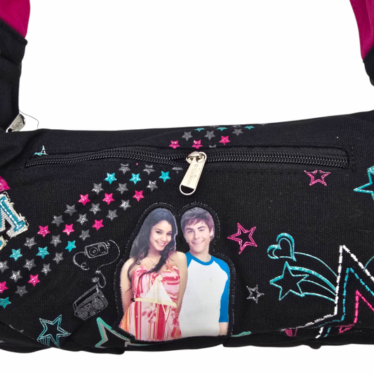 High school musical Vintage años 2000s bolso de mano loneta 35x17 cms aprox Estrella bordada