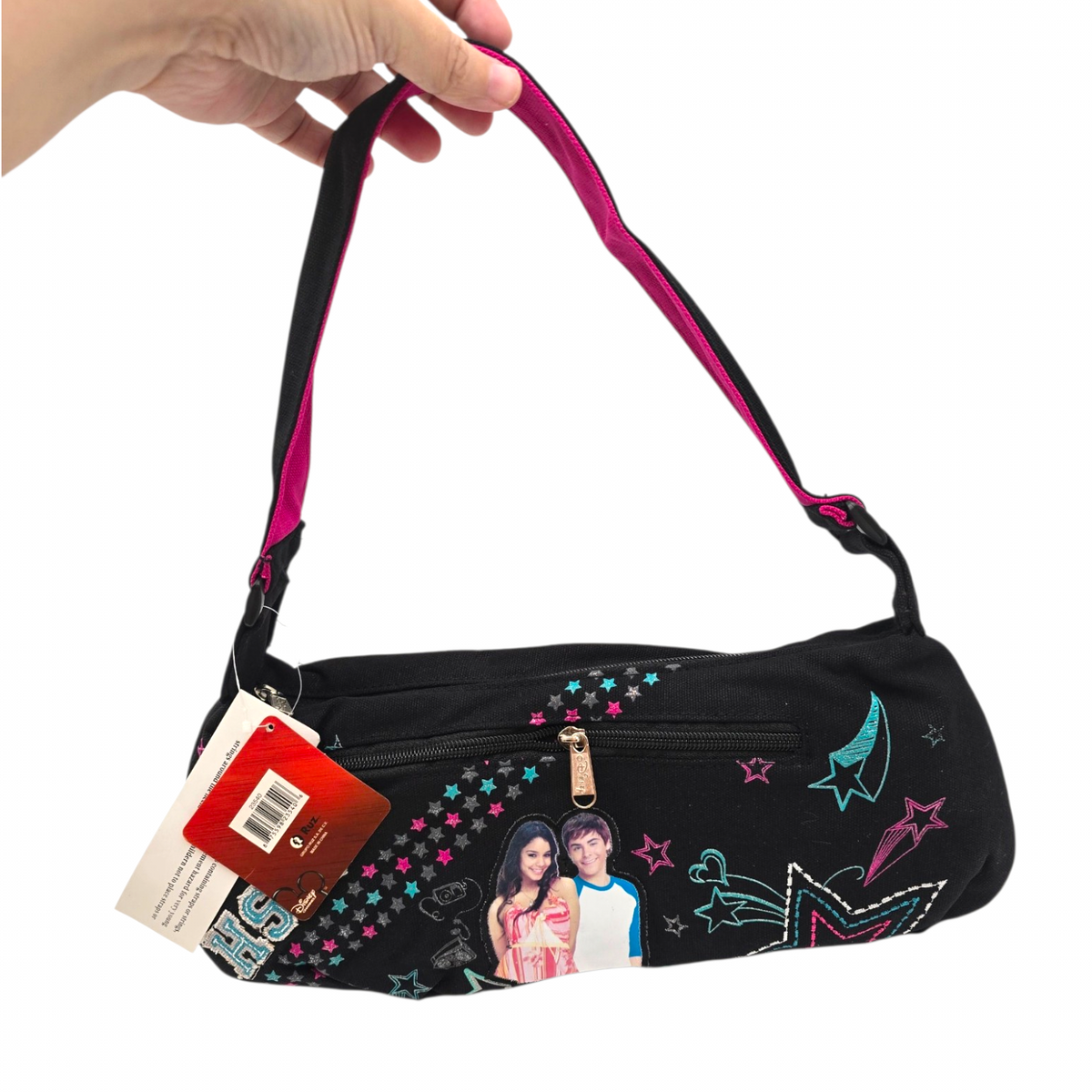 High school musical Vintage años 2000s bolso de mano loneta 35x17 cms aprox Estrella bordada
