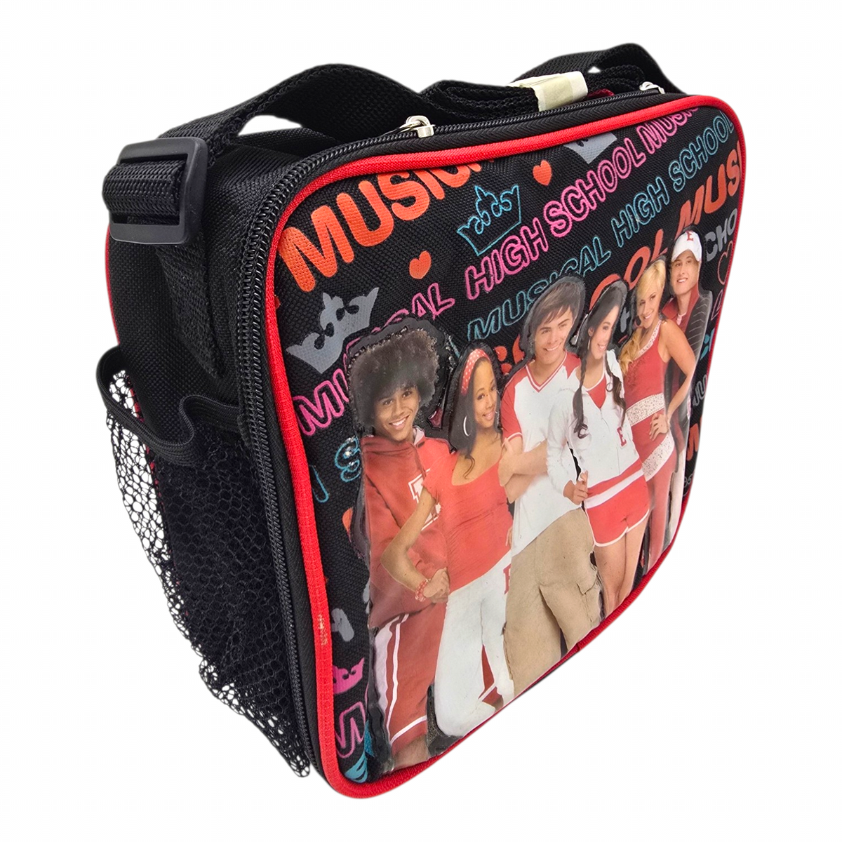 High school musical Vintage años 2000s lonchera con termo genérico 24x21 cms aprox