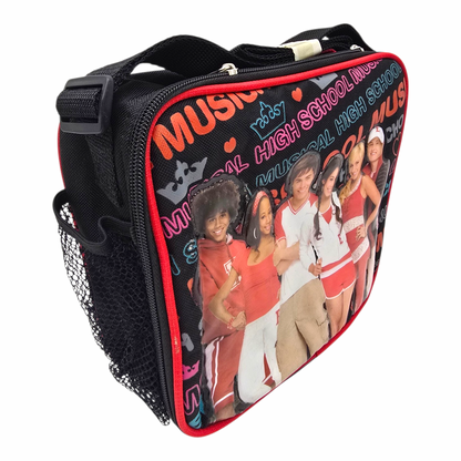 High school musical Vintage años 2000s lonchera con termo genérico 24x21 cms aprox