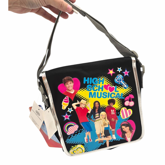 High school musical Vintage años 2000s Crossbody colores 28x26 cms aprox