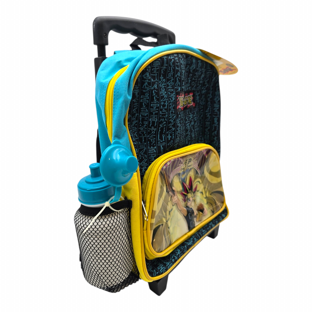 Mini Mochila Backpack vintage Yu-Gi-Oh! de carrito con termo genérico 32x26 cms aprox