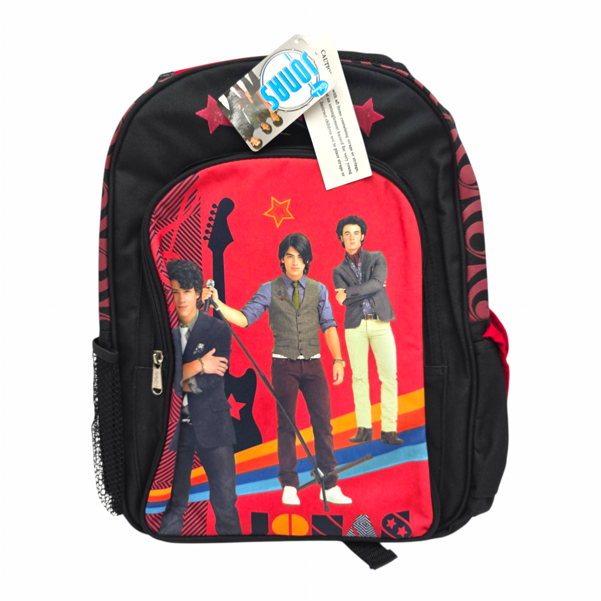 Mochila vintage Jonas Brothers 32x41 cms aprox