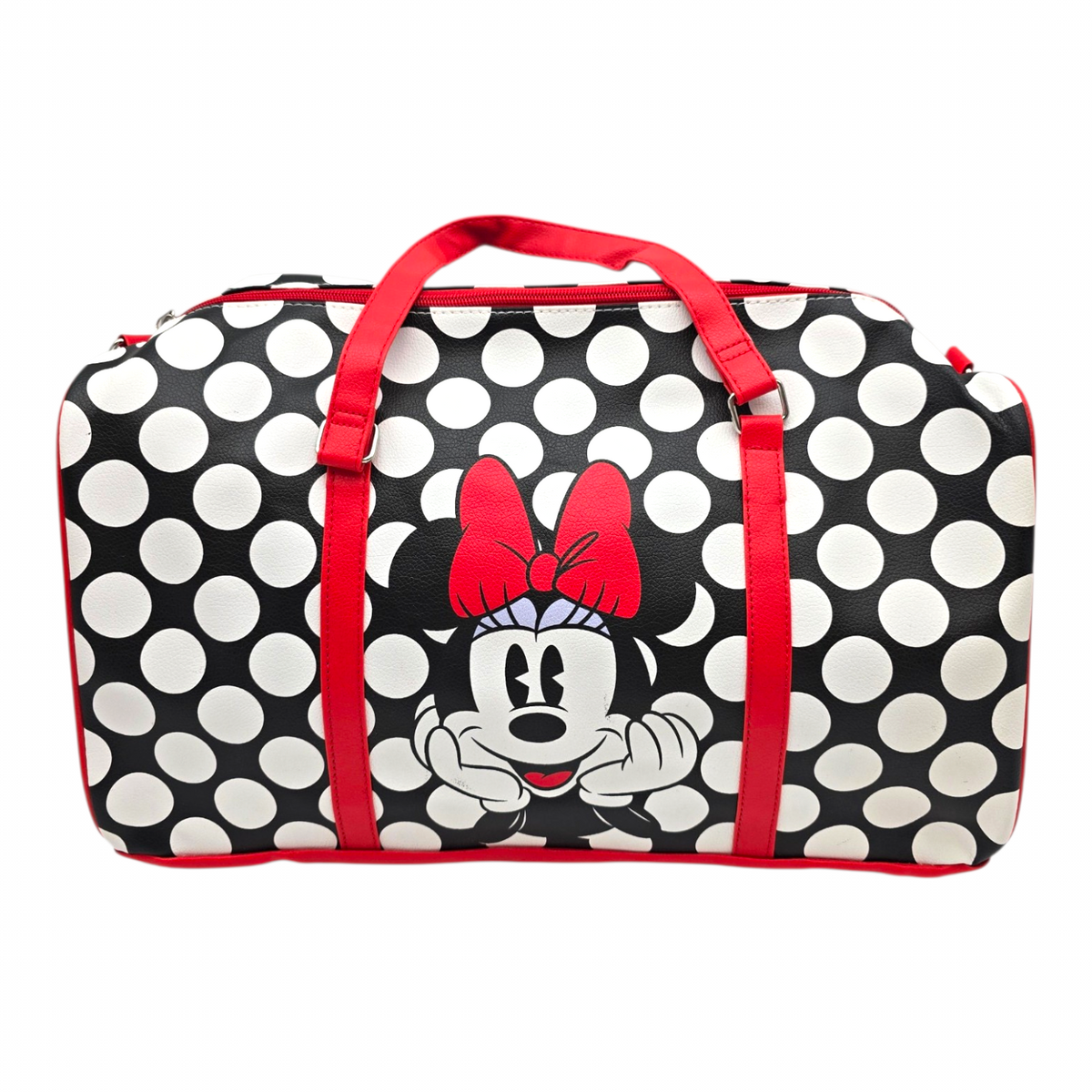 Maleta pequeña Minnie Mouse vinil 42x31 cms aprox