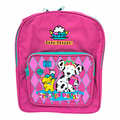 Mini Mochila Backpack Spotty Dotty Vintage Sanrio original 31x26 cms aprox