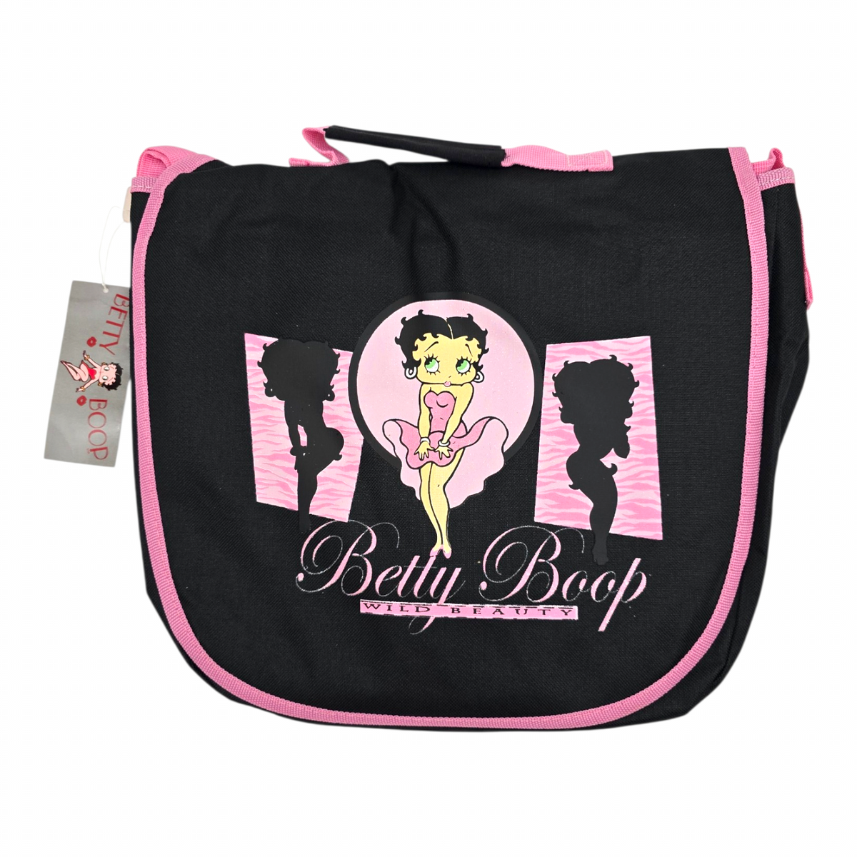 Mochila vintage messenger bag Betty Boop 30x35 aprox