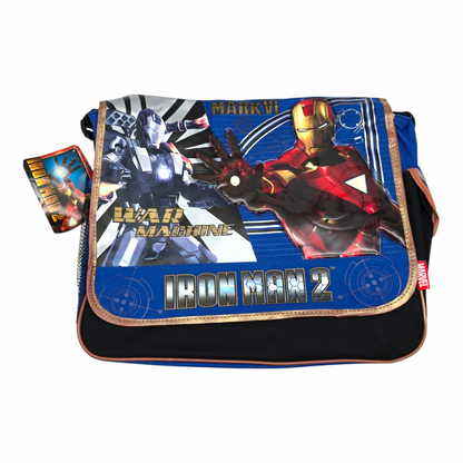 Mochila vintage messenger bag Marvel Ironman 40x35 aprox
