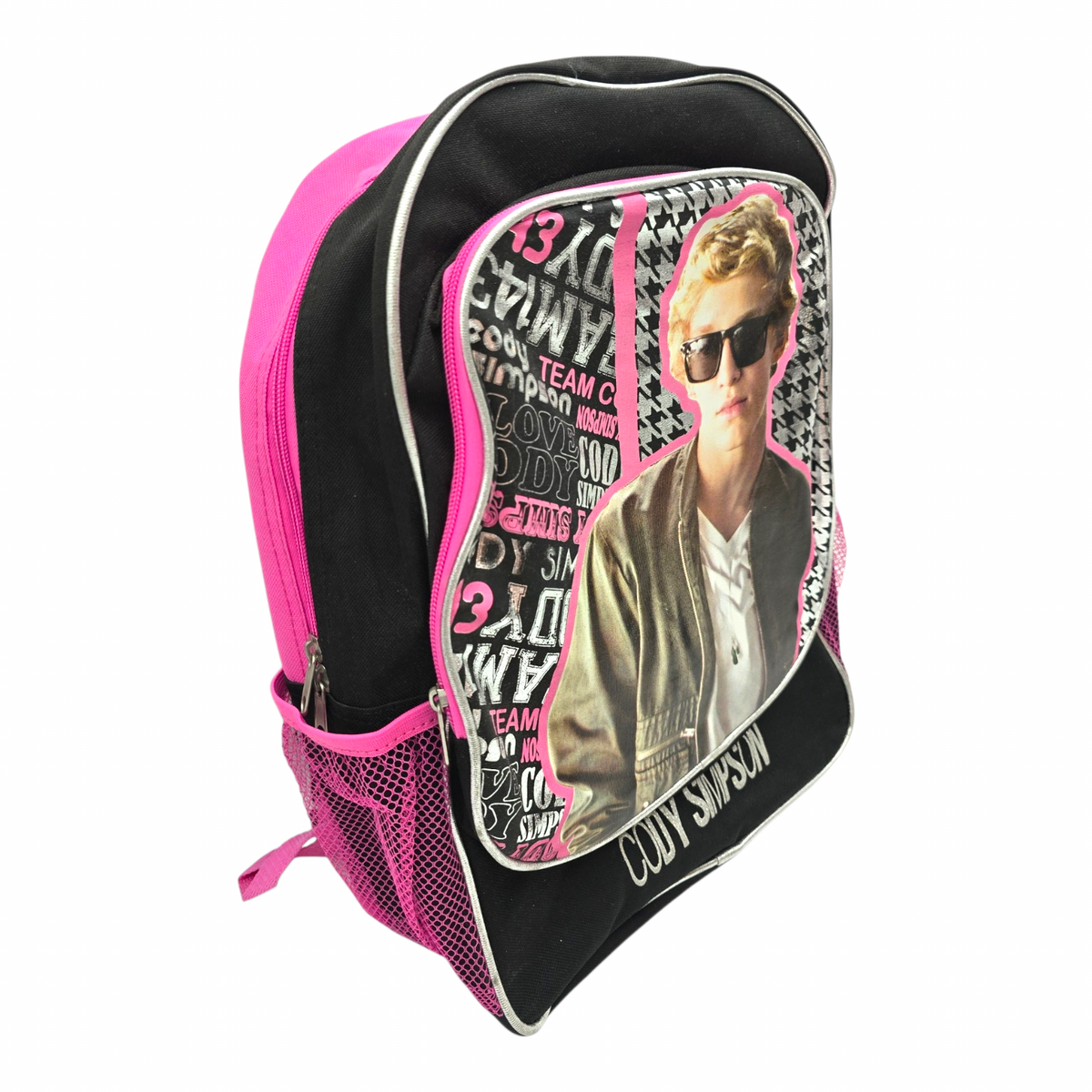 Mochila Backpack vintage Cody Simpson 40x34 cms aprox