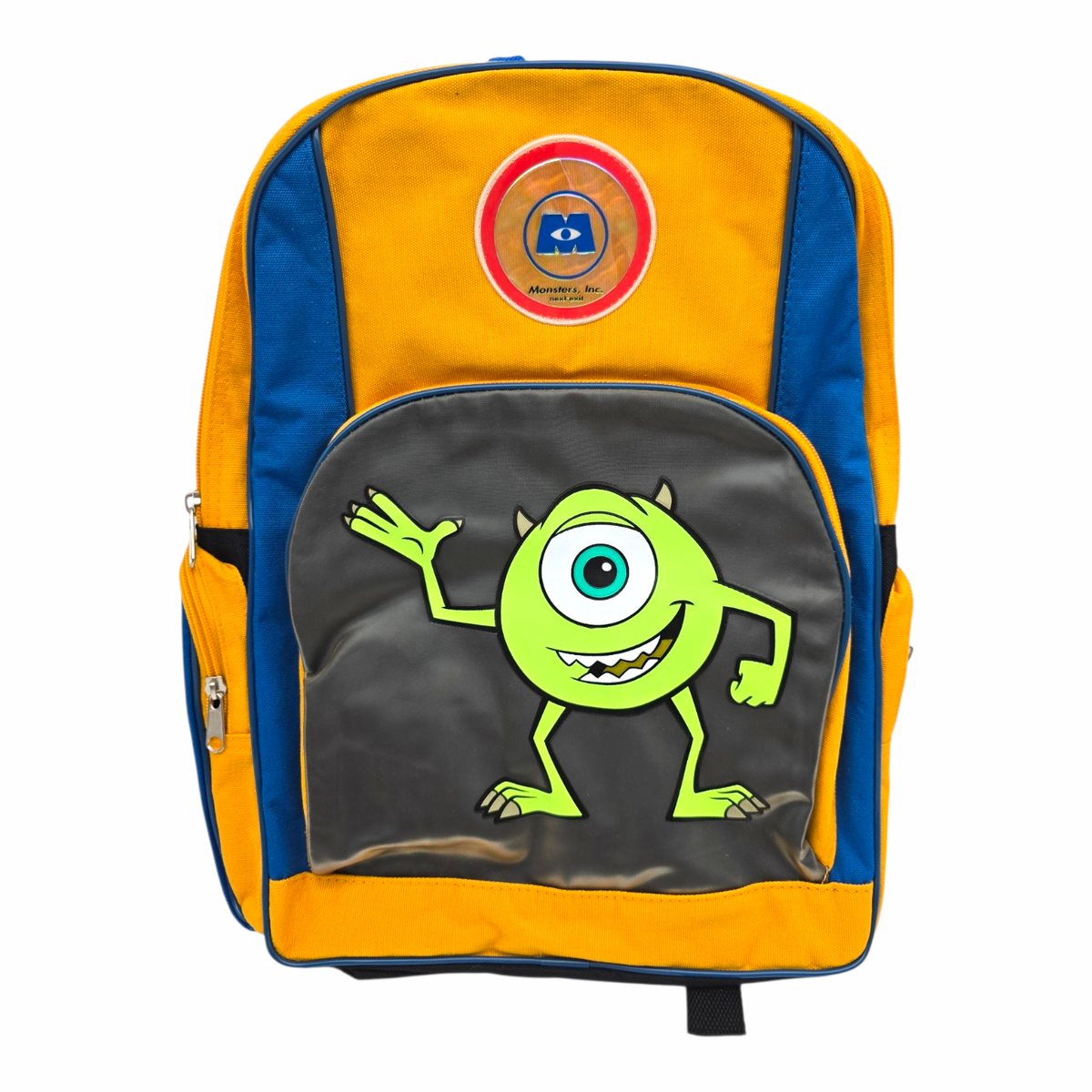 Mochila Backpack vintage Mike Wazowski Monsters Inc 40x30 cms aprox