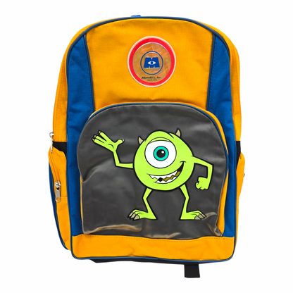 Mochila Backpack vintage Mike Wazowski Monsters Inc 40x30 cms aprox