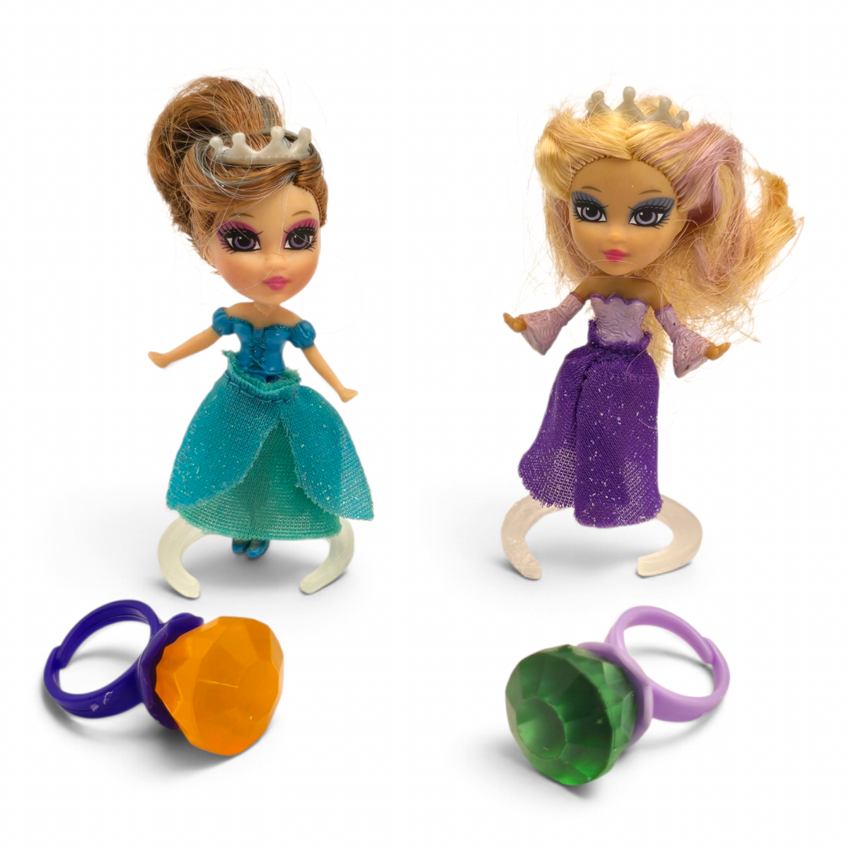 Muñeca Vintage Barbie Peekaboo Petites Club - Pre-Loved ❤️/Segunda Mano #51 Castle Playset muñecas año 2008 Glitter Princess Gabby  Y Royal Style Romy