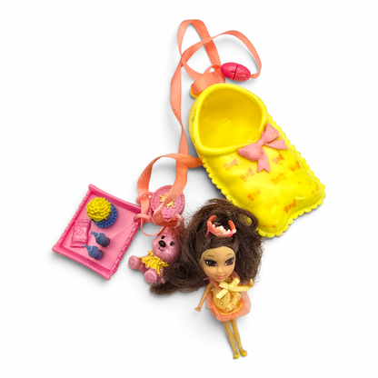Muñeca Vintage Barbie Peekaboo Petites Club - Pre-Loved ❤️/Segunda Mano #45 Pj Party Año 2008 Pajama Jam Jocelyn