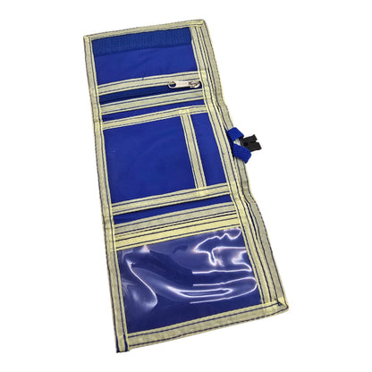 Cartera Monedero Vintage Plaza Sésamo Big Bird Azul