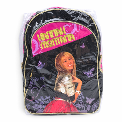 Mochila vintage Hannah Montana 32x42 cms aprox