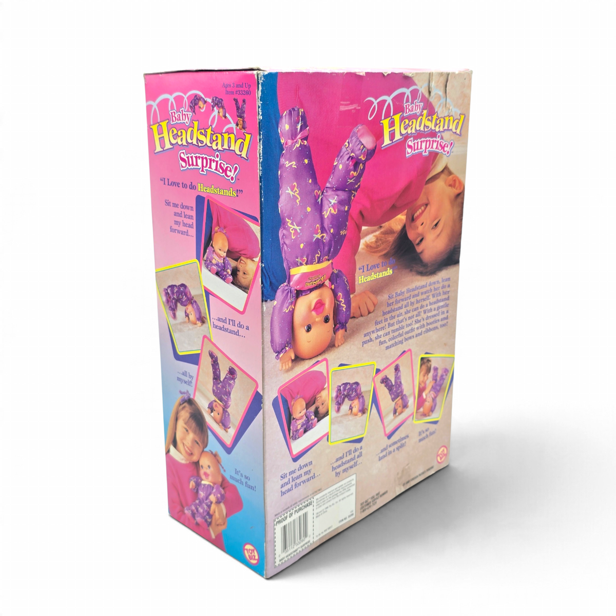 Baby Headstand Surprise (Vanessa de Cabeza) Toy Biz Vintage Nueva 1