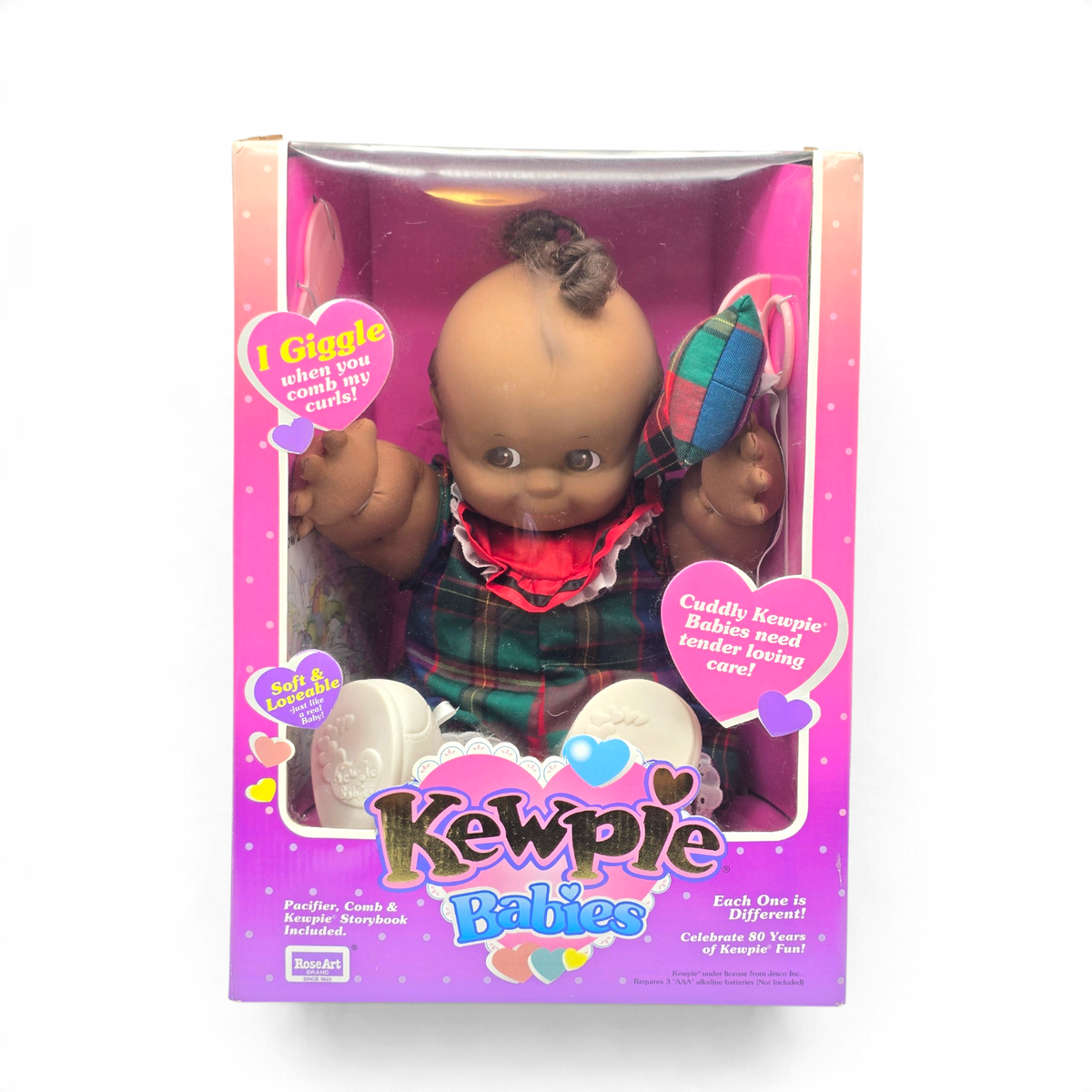 Muñeco de Tela Kewpie Babies Rose Art Vintage