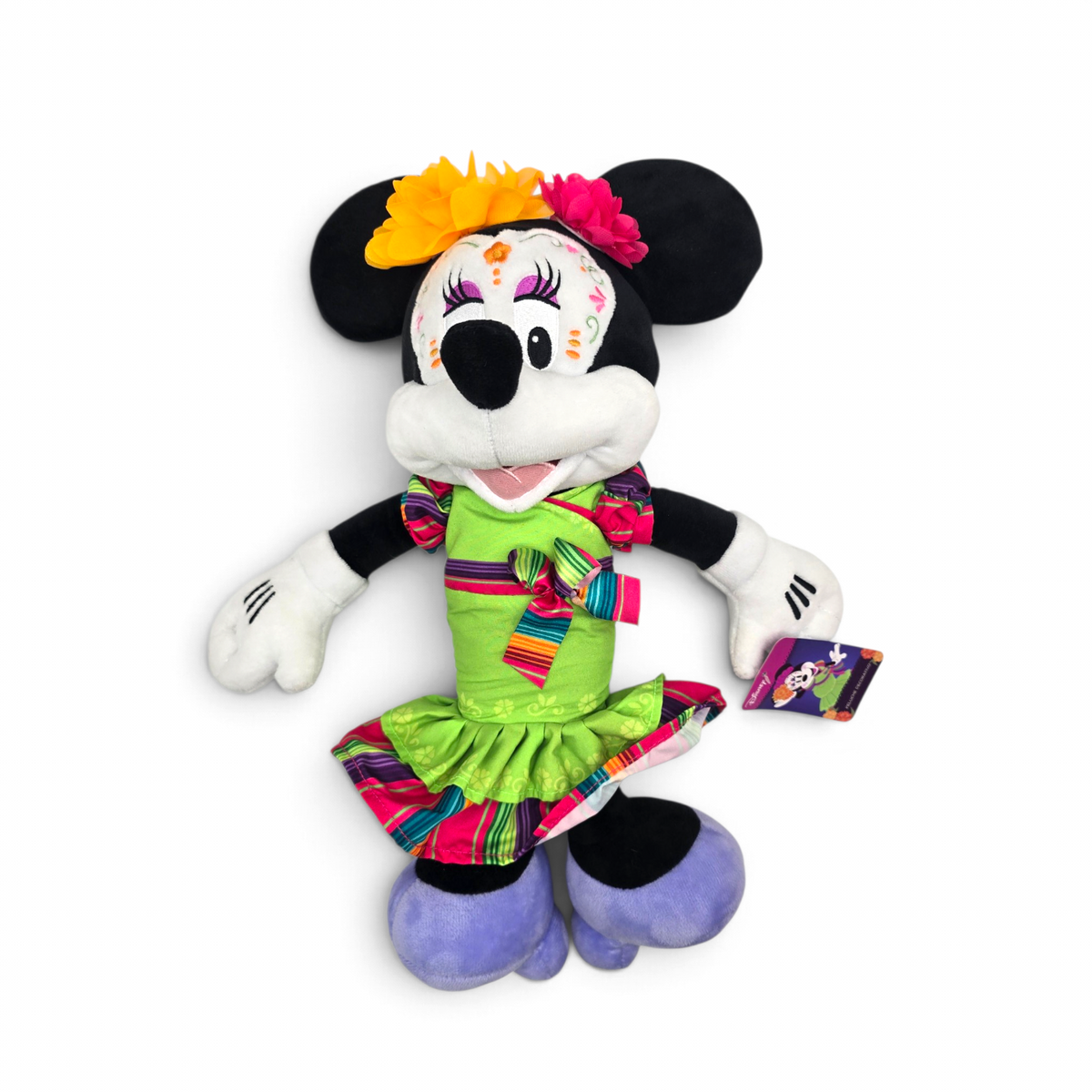 Peluche Disney Minnie Mouse Día de Muertos aprox 40-45 cms