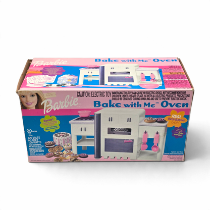 Micro Hornito Vintage Barbie Bake With Me Oven Tara Toy año 2000 Nuevo Nunca Sacado de Caja (No consumir su contenido)