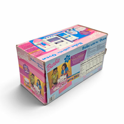 Micro Hornito Vintage Barbie Bake With Me Oven Tara Toy año 2000 Nuevo Nunca Sacado de Caja (No consumir su contenido)