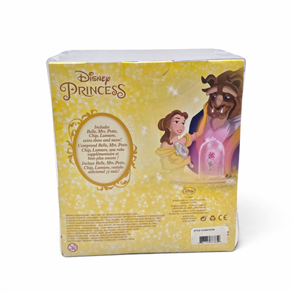 Mini Playset Disney Store Bella (Belle) La Bella y la Bestia con Mini Muñeca aprox 14 cms Nuevo