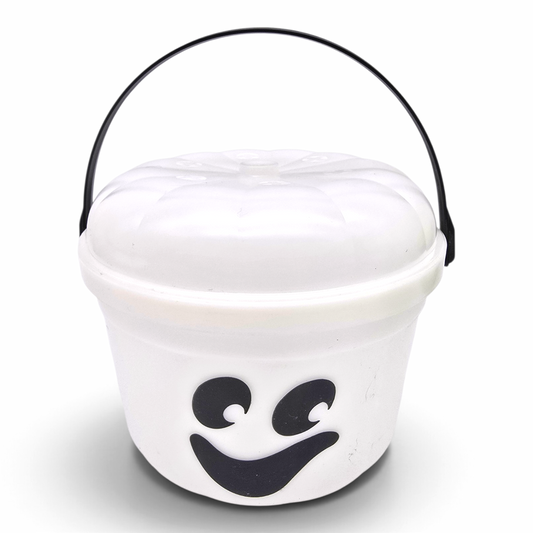 Cubeta McDonald's Happy Meal Vintage 💕 Pre-Loved Segunda Mano Boo Bucket / Pail Fantasma #15 transparent